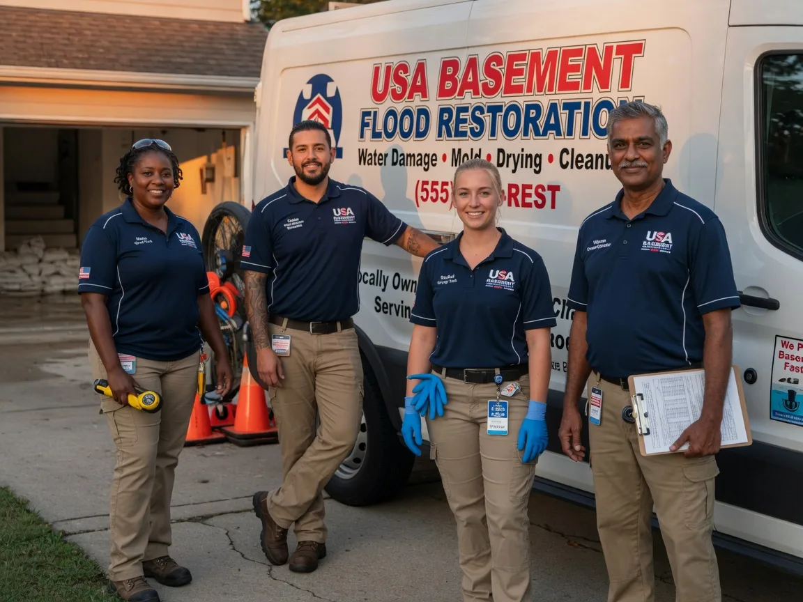 Basement Flood Cleanup company in Reno, OH